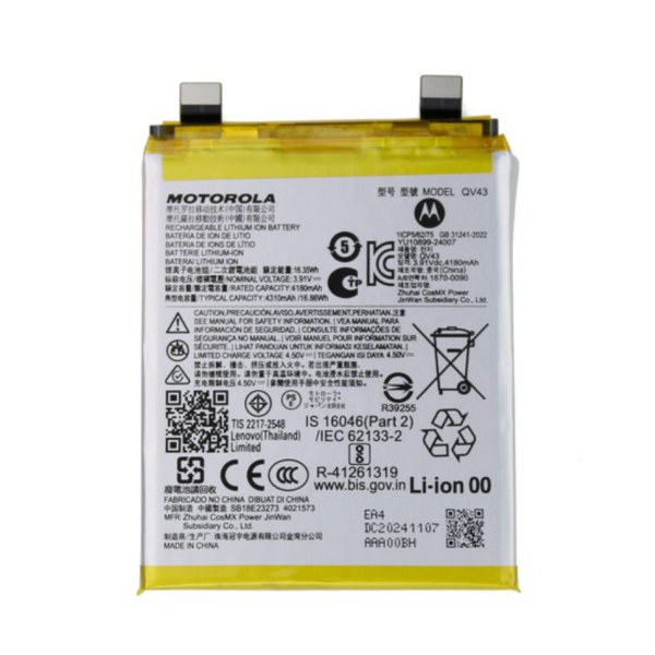 Bateria Para Motorola Edge 50 Neo Qv43