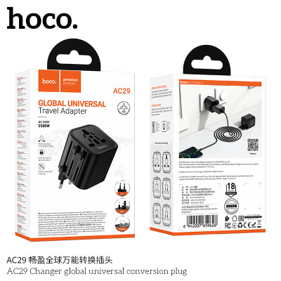 Hoco. AC29 Enchufe Universal