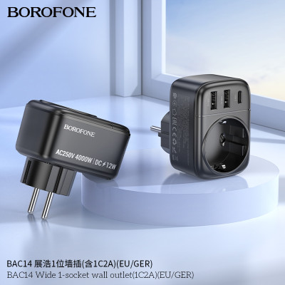 Borofone BAC14 Enchufe (1C2A)