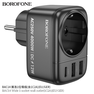 Borofone BAC14 Enchufe (1C2A)