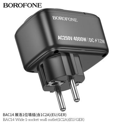 Borofone BAC14 Enchufe (1C2A)