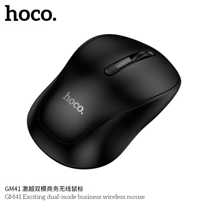 Hoco. GM41 Raton Inalambrico Doble (BT+USB)