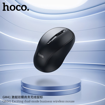 Hoco. GM41 Raton Inalambrico Doble (BT+USB)