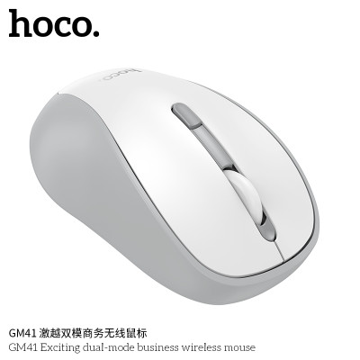 Hoco. GM41 Raton Inalambrico Doble (BT+USB)