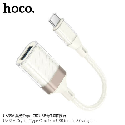 Hoco. UA39A Adaptador Type C a USB