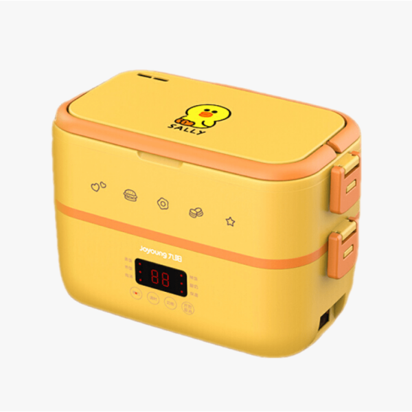 Joyoung F15H-Fh550(B) Fiambrera Eléctrica De Doble Capa Táctil De 4 Compartimentos Calefacción Y Resistencia