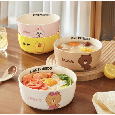 Marsica cuenco de cerámica 7”