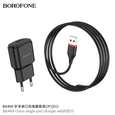 Borofone Ba48A Cargador Rapido Con Cable Lightning