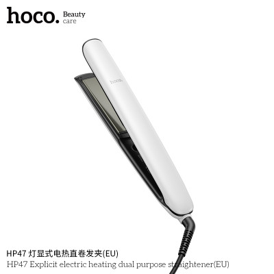 Hoco. HP47 Plancha Pelo 2 IN 1 LED