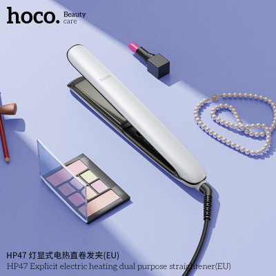Hoco. HP47 Plancha Pelo 2 IN 1 LED