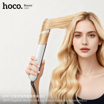 Hoco. HP47 Plancha Pelo 2 IN 1 LED