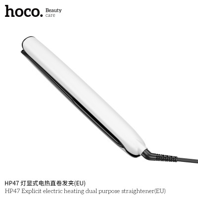 Hoco. HP47 Plancha Pelo 2 IN 1 LED