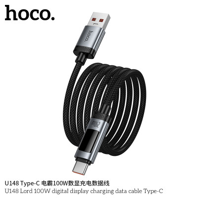 Hoco. U148 Cable Carga Rapida 100W (USB-C)
