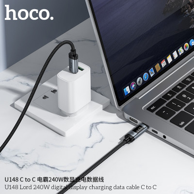 Hoco. U148 Cable Carga Rapida 240W (C-C)