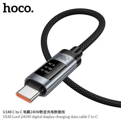 Hoco. U148 Cable Carga Rapida 240W (C-C)