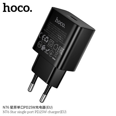 Hoco. N76 Cargador Rapido 25W Sin
