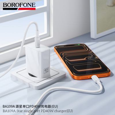 Borofone. BA109A Cargador 40W Sin Cable