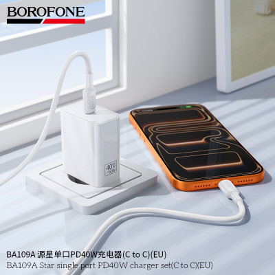 Borofone. BA109A Cargador Completo 40W (C-C)