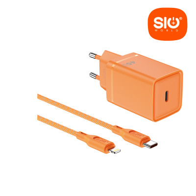 Sio. SD25 Cargador 45W Cable (C-IP).