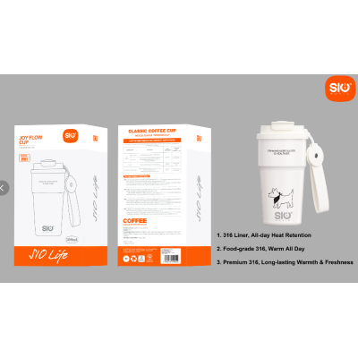 Sio. JY01 Bote Termico Frio & Calor (Premium 316) Blanco