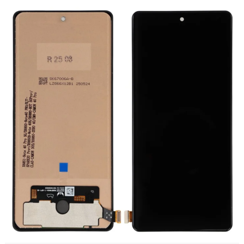Pantalla Completa Para Infinix Zero 40 4G/ 5G/TECNO CAMON 30S/ CAMON 30S PRO/ CAMON 40 PRO 5G/ TECNO SPARK 20 PRO+ -i184