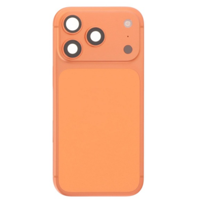Tapa Trasera Con Soporte Para Iphone 17 Pro Max Naranja