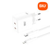 Sio. SD30 Cargador Rapido Doble 45w C-IP