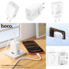 Hoco. C162A Cargador Rapido 40W Sin