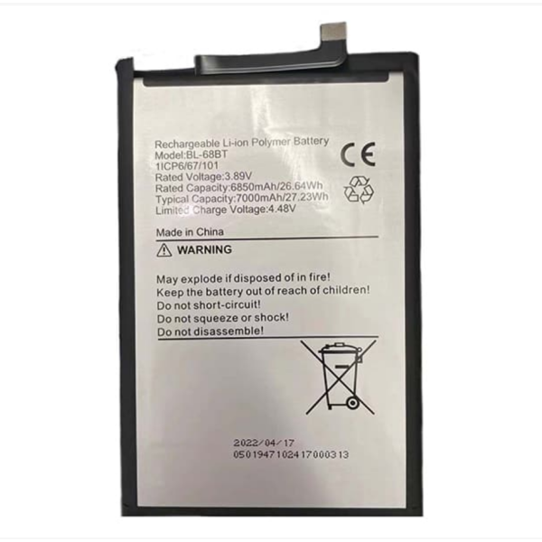 Bateria Para Tecno Spark Pova 7 Bl-68Bt