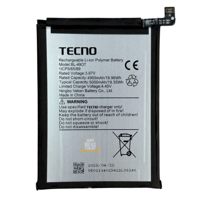Bateria Para Tecno Camon Ck7N /20 Pro /20 Pro Plus Bl-490T