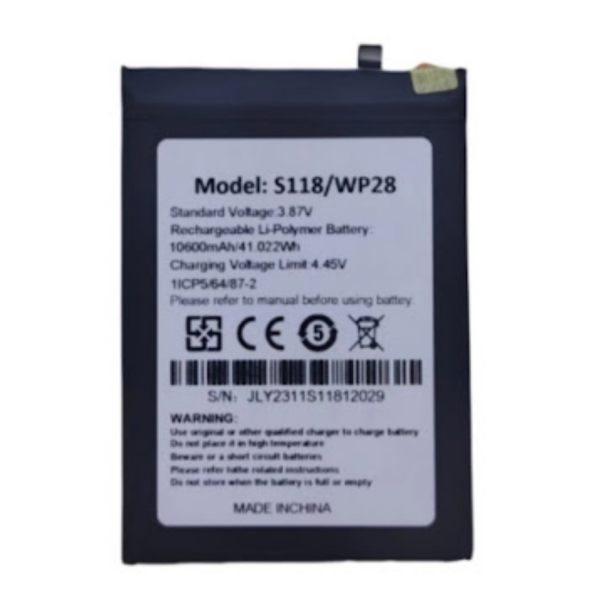 Bateria Para Oukitel Wp28S /Wp28E S118