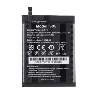 Bateria Para Oukitel Wp20 /Wp20 Pro S98