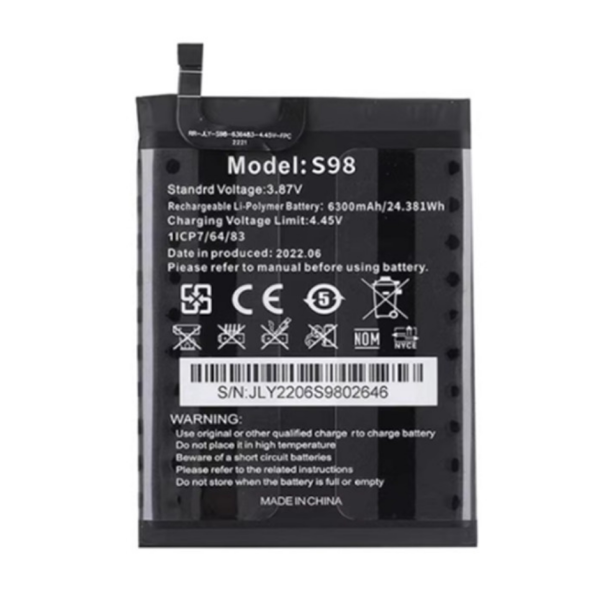 Bateria Para Oukitel Wp20 /Wp20 Pro S98