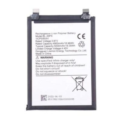 Bateria Para Infinix Note 30 Pro /Zero 30 /GT 10 Pro Bl-49Px