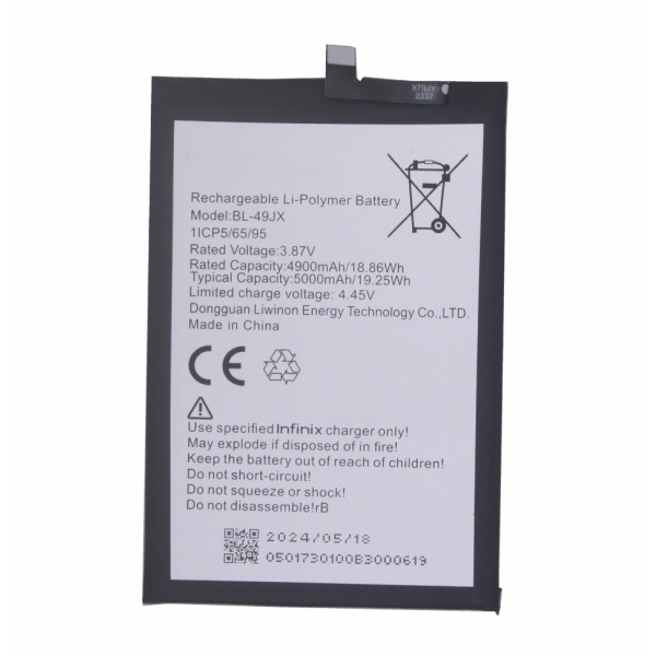Bateria Para Infinix Hot 50 Pro 4G Bl-49Jx