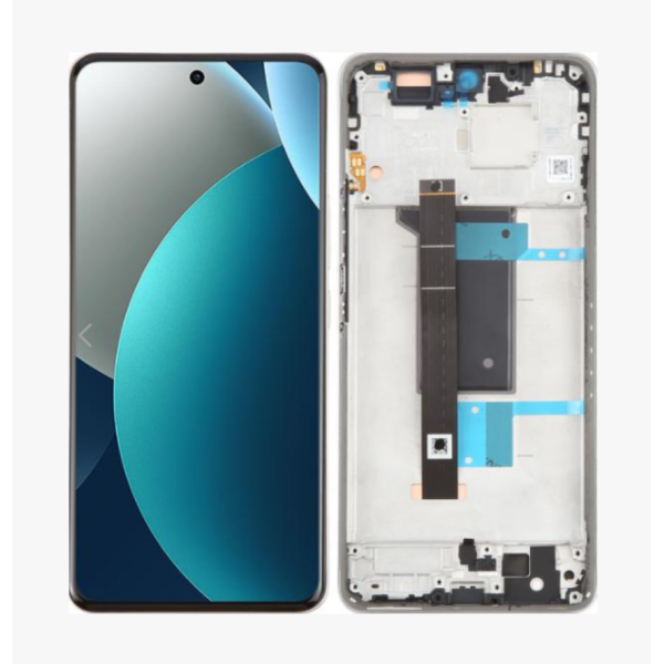 Pantalla Completa Original Servicepack Para Redmi Note 15 Pro 4G Con Marco Negro