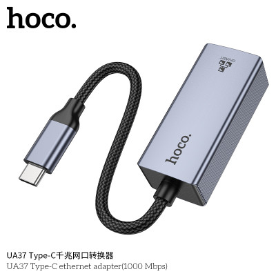 Hoco. UA37 Adaptador Internet (Type-C)