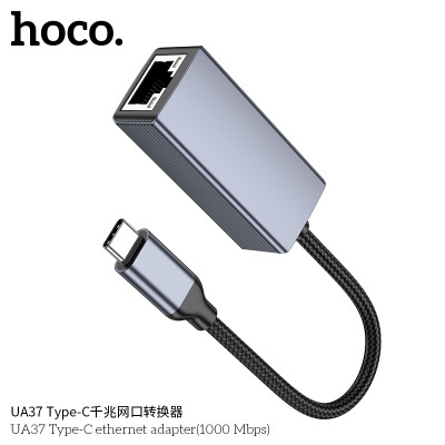 Hoco. UA37 Adaptador Internet (Type-C)