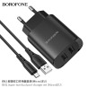 Borofone BN2 Cargador Doble (USB-M)