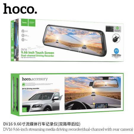 Hoco. DV16 DVR Coche Transmision Directo