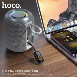 Hoco. E151 Receptor/Transmisor BT AUX Jack