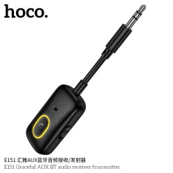 Hoco. E151 Receptor/Transmisor BT AUX Jack