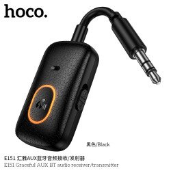 Hoco. E151 Receptor/Transmisor BT AUX Jack