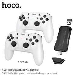 Hoco. GA31 Caja Juegos + Dos Mandos Inalambricos