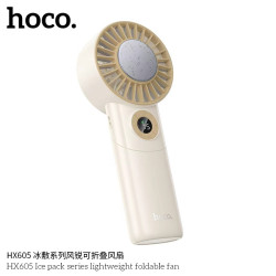 Hoco. HX605 Ventilador Plegable Con Placa
