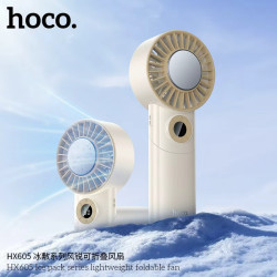 Hoco. HX605 Ventilador Plegable Con Placa
