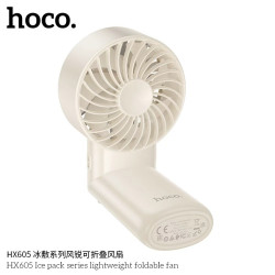 Hoco. HX605 Ventilador Plegable Con Placa