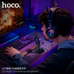 Hoco. L25 Microfono Gaming USB