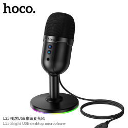 Hoco. L25 Microfono Gaming USB