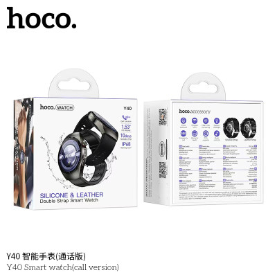Hoco. Y40 Reloj Deportivo Inteligente (LLamada+Correa)